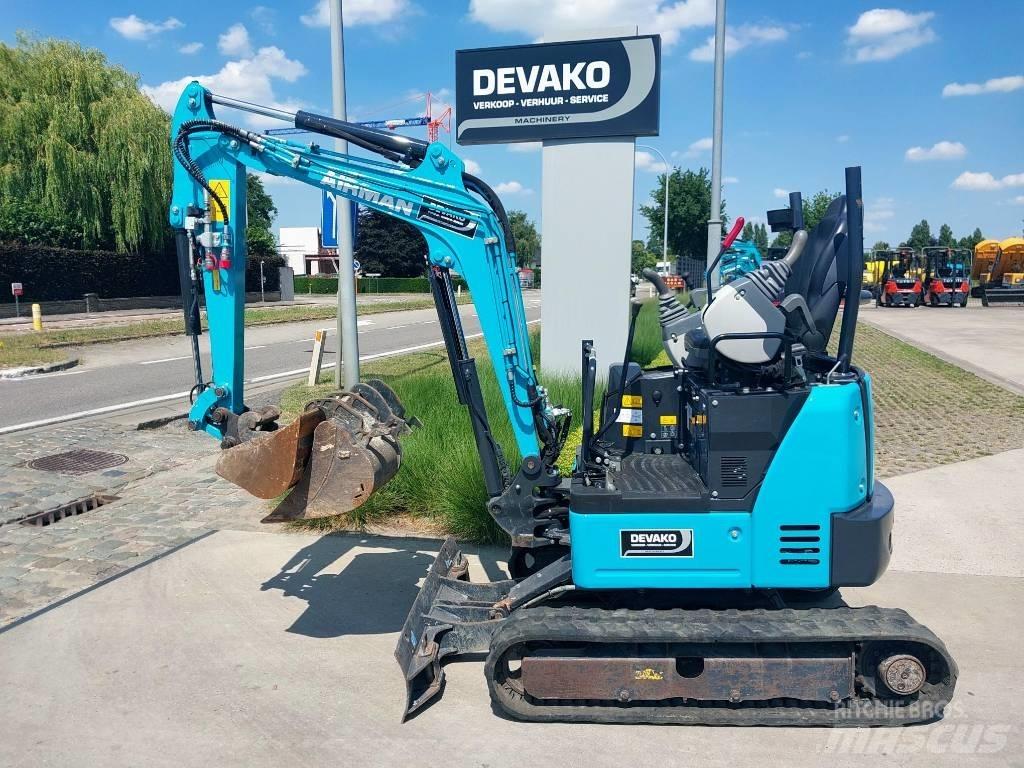 Airman AX19U-7 Mini ekskavatörler, 7 tona dek