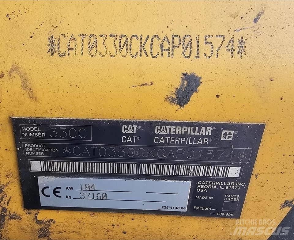 CAT 330 CL Paletli ekskavatörler
