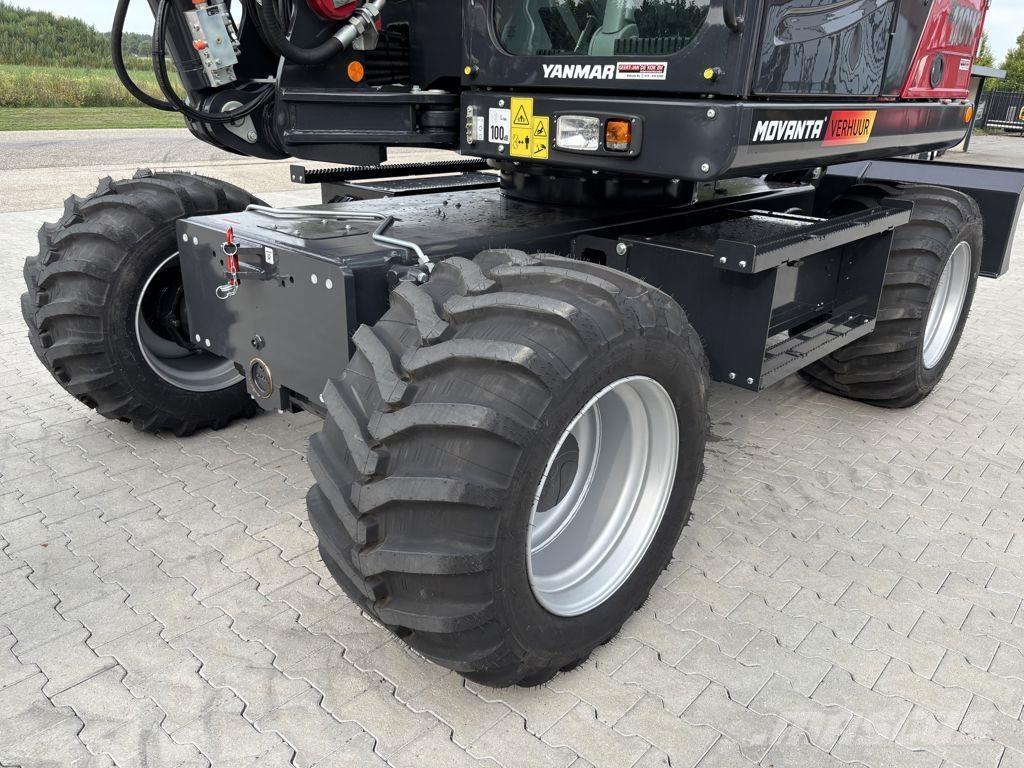 Yanmar YAN B110W Lastik tekerli ekskavatörler