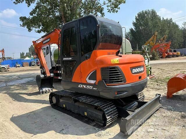 Doosan DX55 Mini ekskavatörler, 7 tona dek