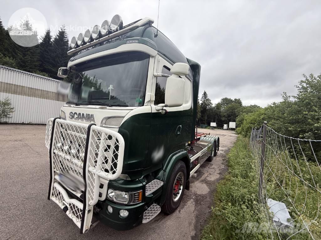 Scania R 520 LB Vinçli kamyonlar