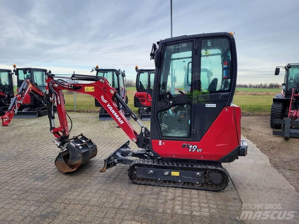 Yanmar SV 19 VT Mini ekskavatörler, 7 tona dek