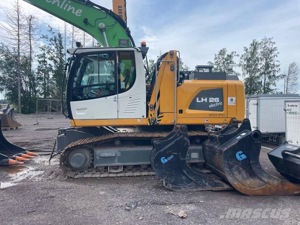 Liebherr LH 26 EC Paletli ekskavatörler