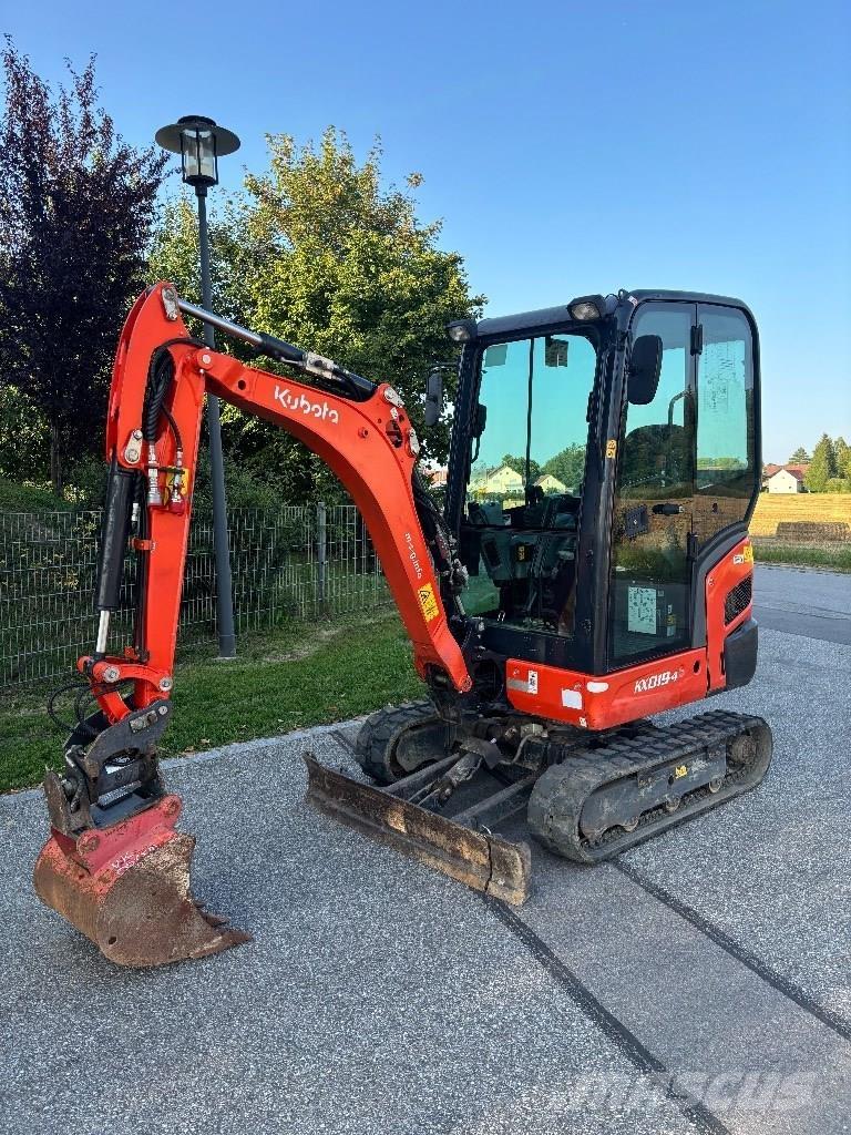 Kubota KX 019-4 Mini ekskavatörler, 7 tona dek