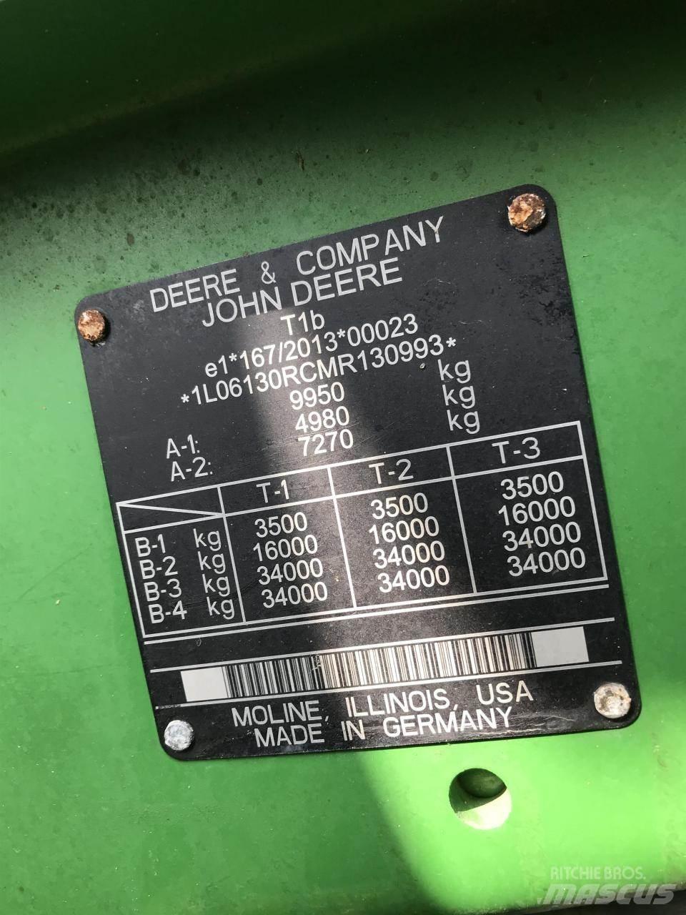 John Deere 6130R Traktörler