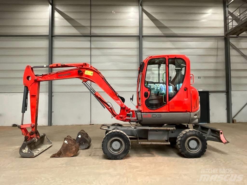 Neuson 6503 WD Lastik tekerli ekskavatörler