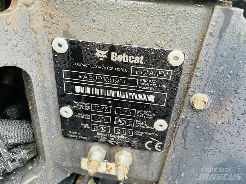 Bobcat E 10 Mini ekskavatörler, 7 tona dek