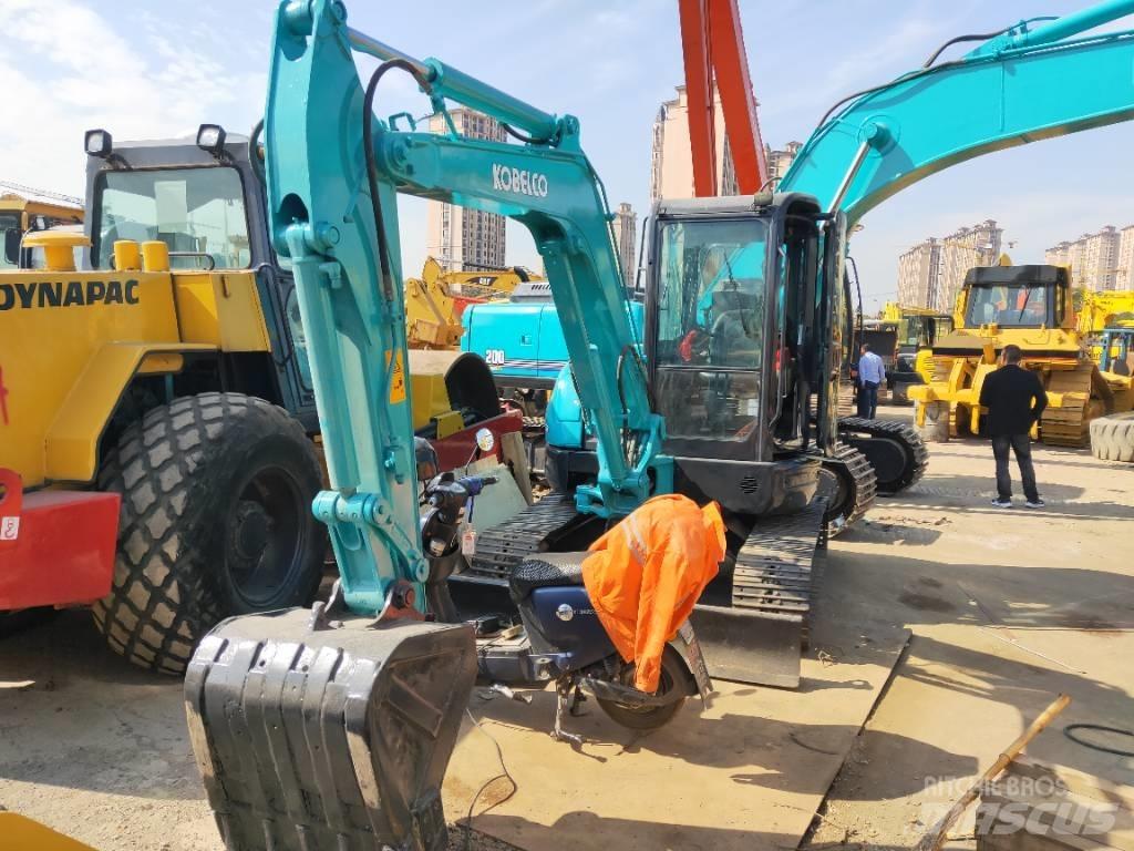 Kobelco SK 55 SR Mini ekskavatörler, 7 tona dek