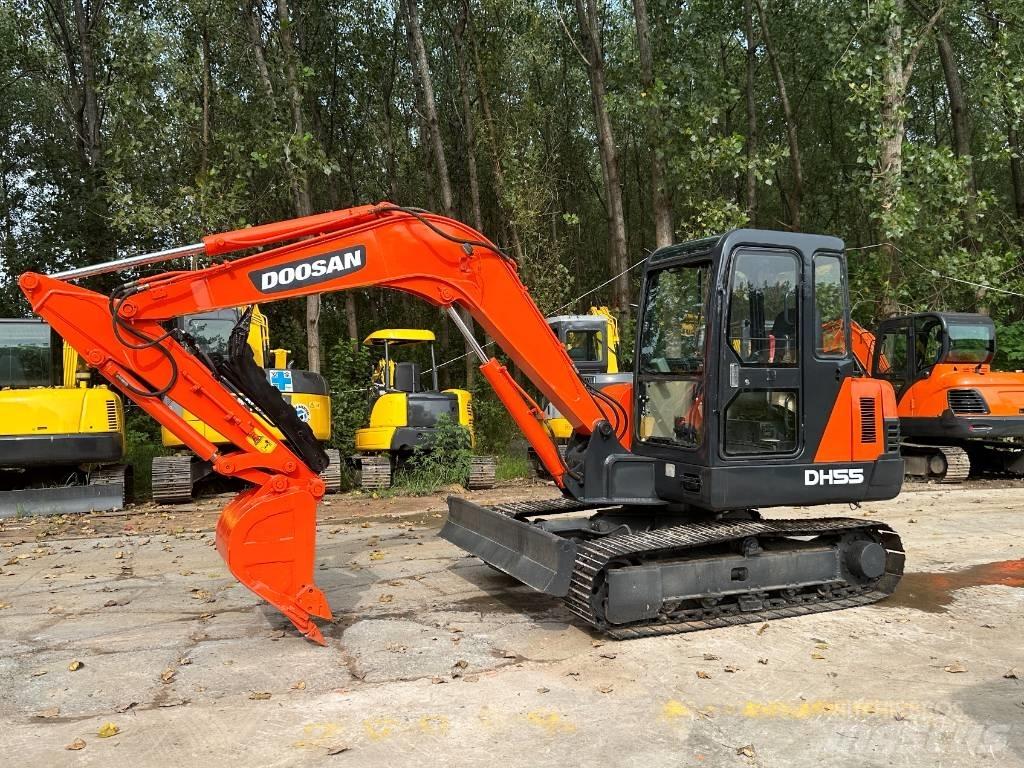 Doosan DH 55 Mini ekskavatörler, 7 tona dek