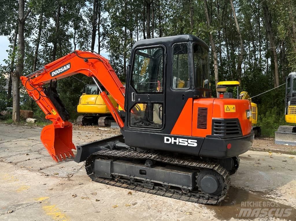 Doosan DH 55 Mini ekskavatörler, 7 tona dek