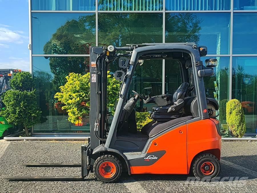 Linde H16T-01 LPG'li forkliftler