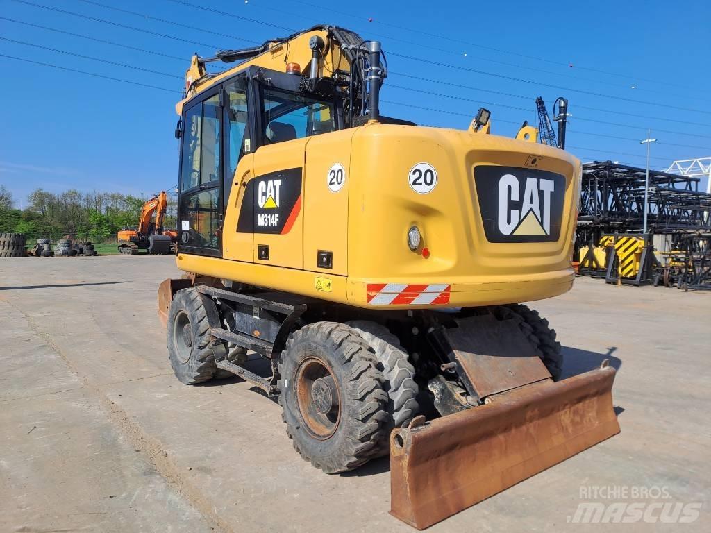 CAT M314F Lastik tekerli ekskavatörler
