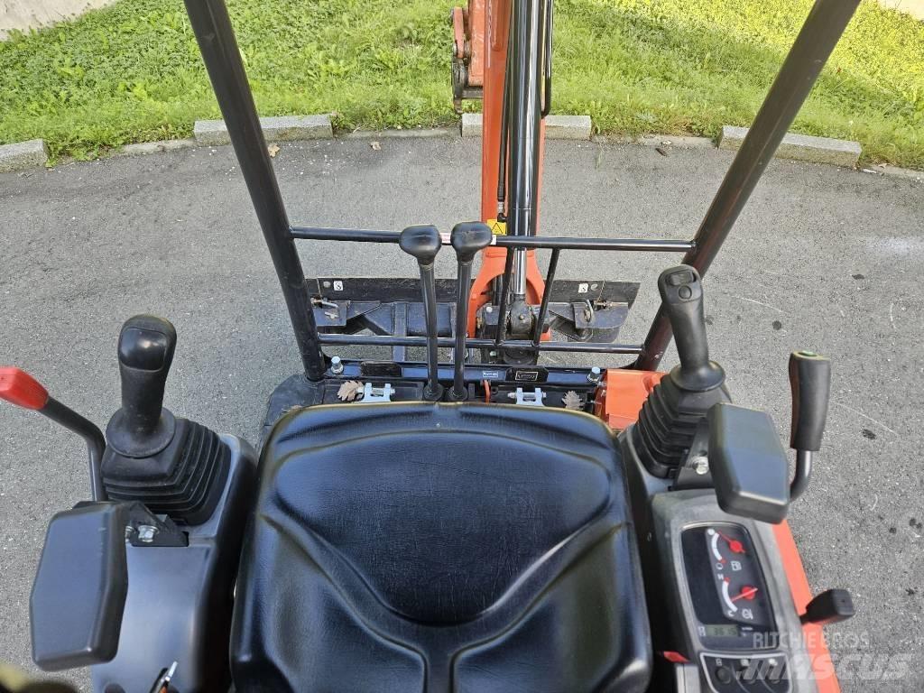 Kubota U 17-3 Mini ekskavatörler, 7 tona dek