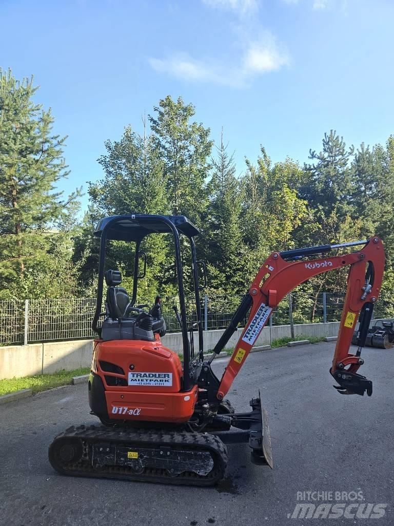 Kubota U 17-3 Mini ekskavatörler, 7 tona dek