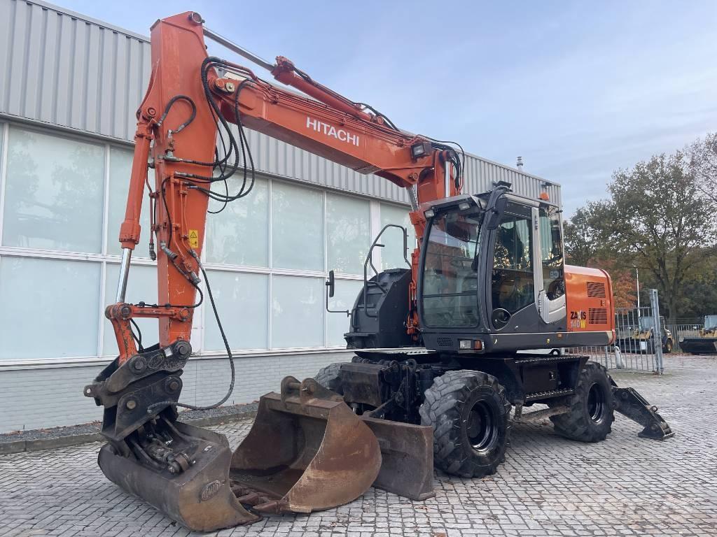 Hitachi ZX 140 W-3 Lastik tekerli ekskavatörler