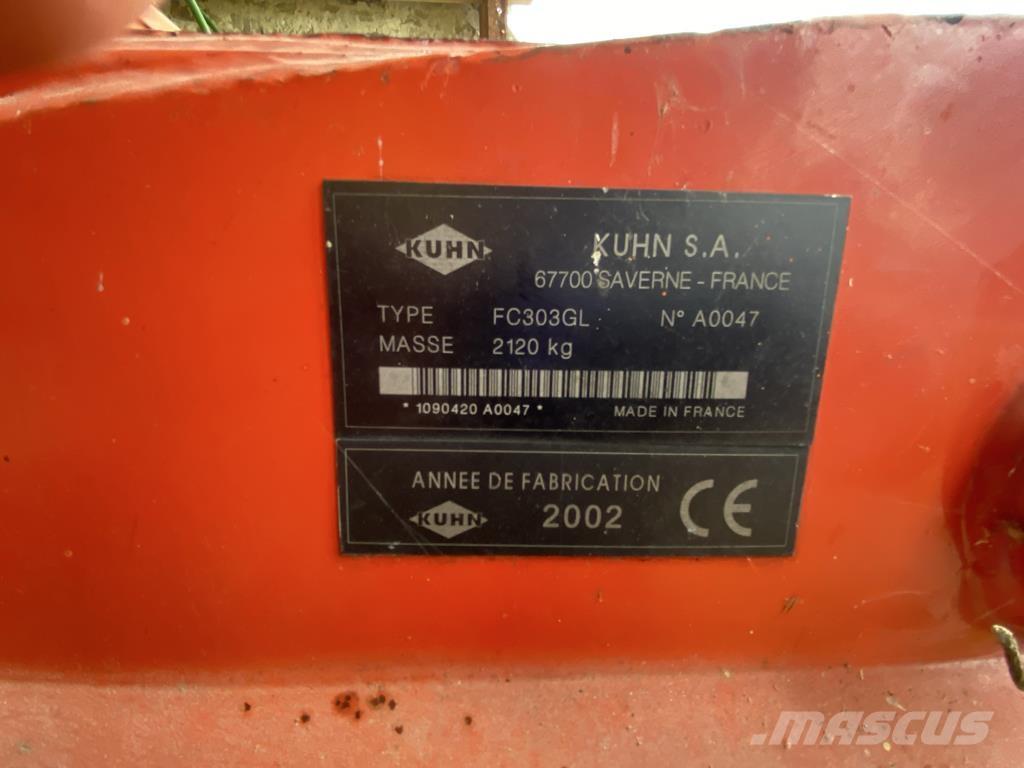Kuhn FC303GL Asılı ve çekilir biçme makineleri