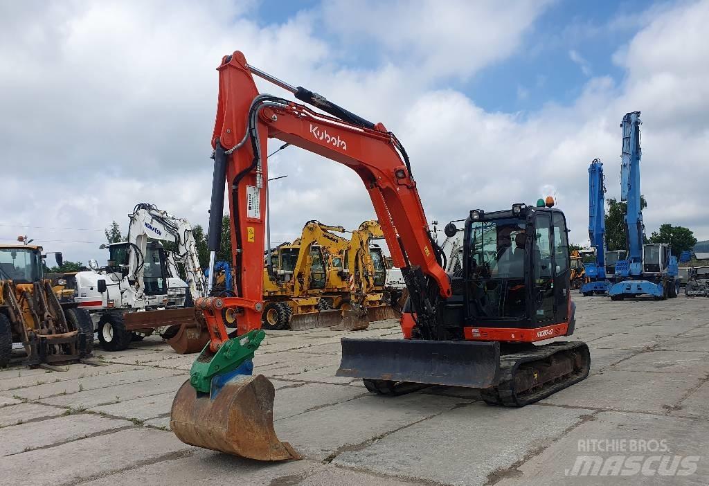 Kubota KX 080-4a Midi ekskavatörler 7 - 12 t