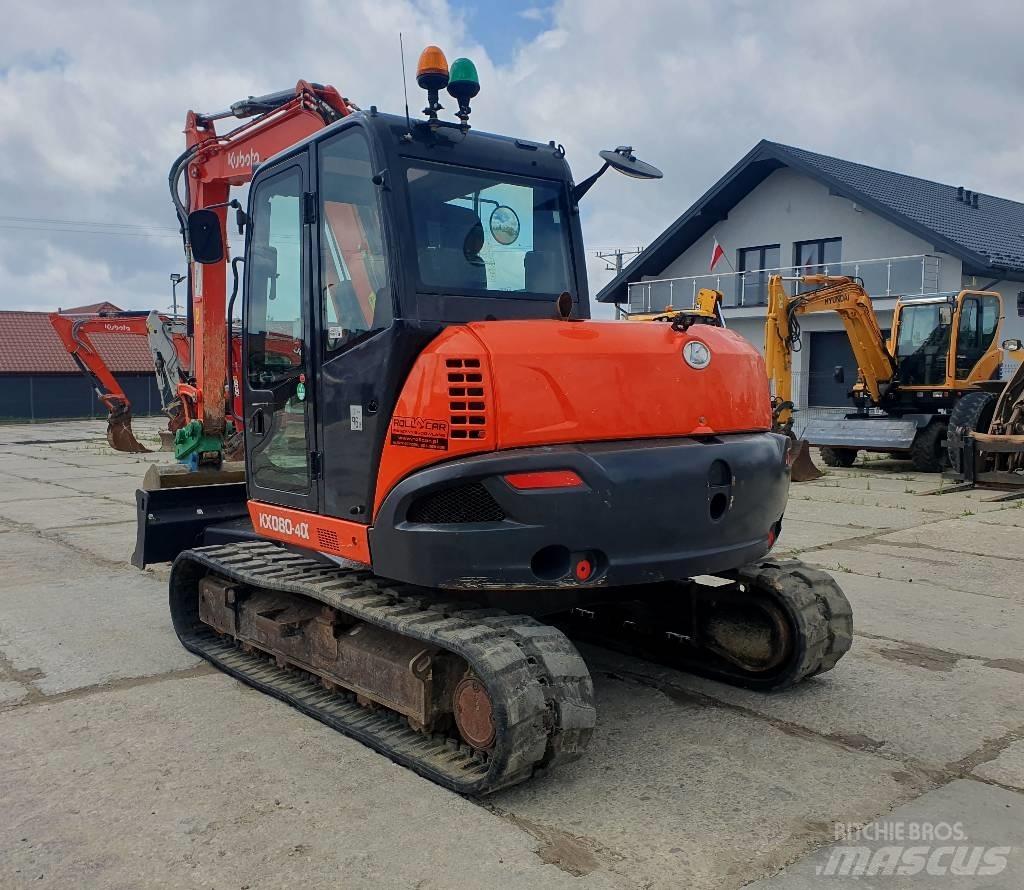 Kubota KX 080-4a Midi ekskavatörler 7 - 12 t