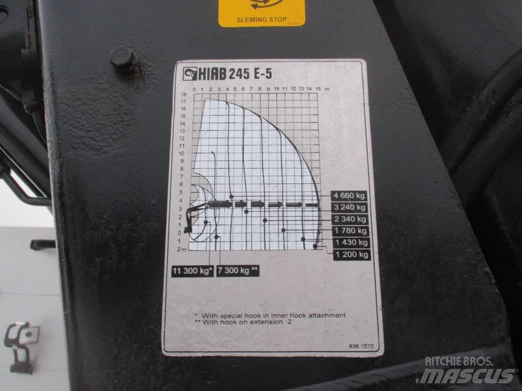 Hiab 245E-5 Yükleme vinçleri