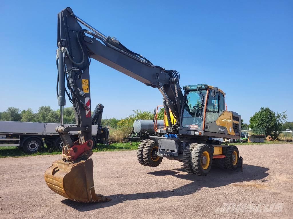 Volvo EW 180 E Lastik tekerli ekskavatörler