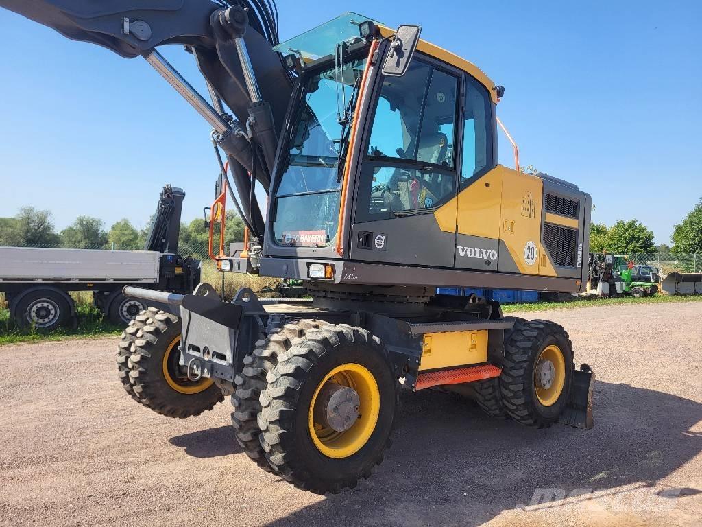 Volvo EW 180 E Lastik tekerli ekskavatörler