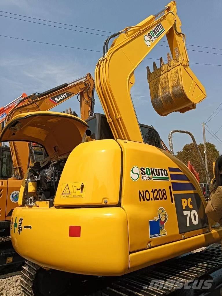 Komatsu PC 70 Midi ekskavatörler 7 - 12 t