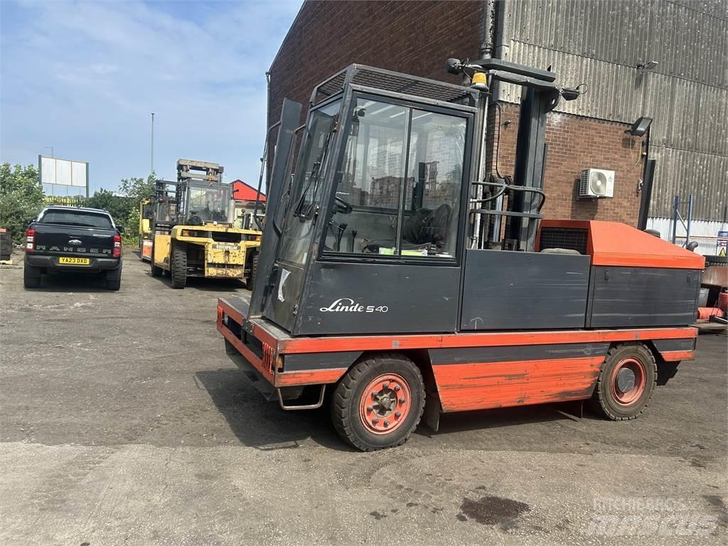 Linde S40 Sideloader - dört yönlü forkliftler