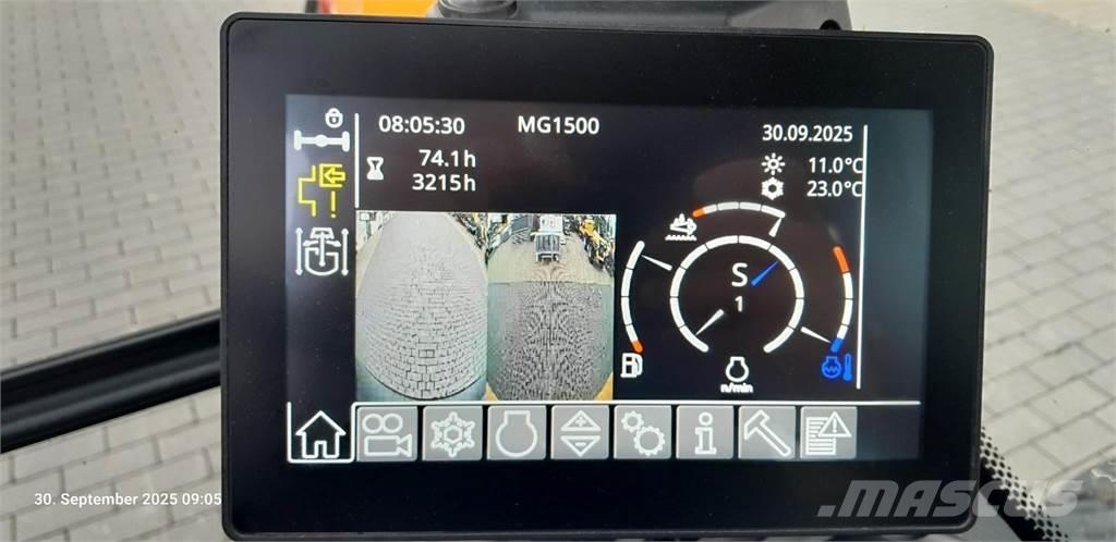 Liebherr A920 Lastik tekerli ekskavatörler