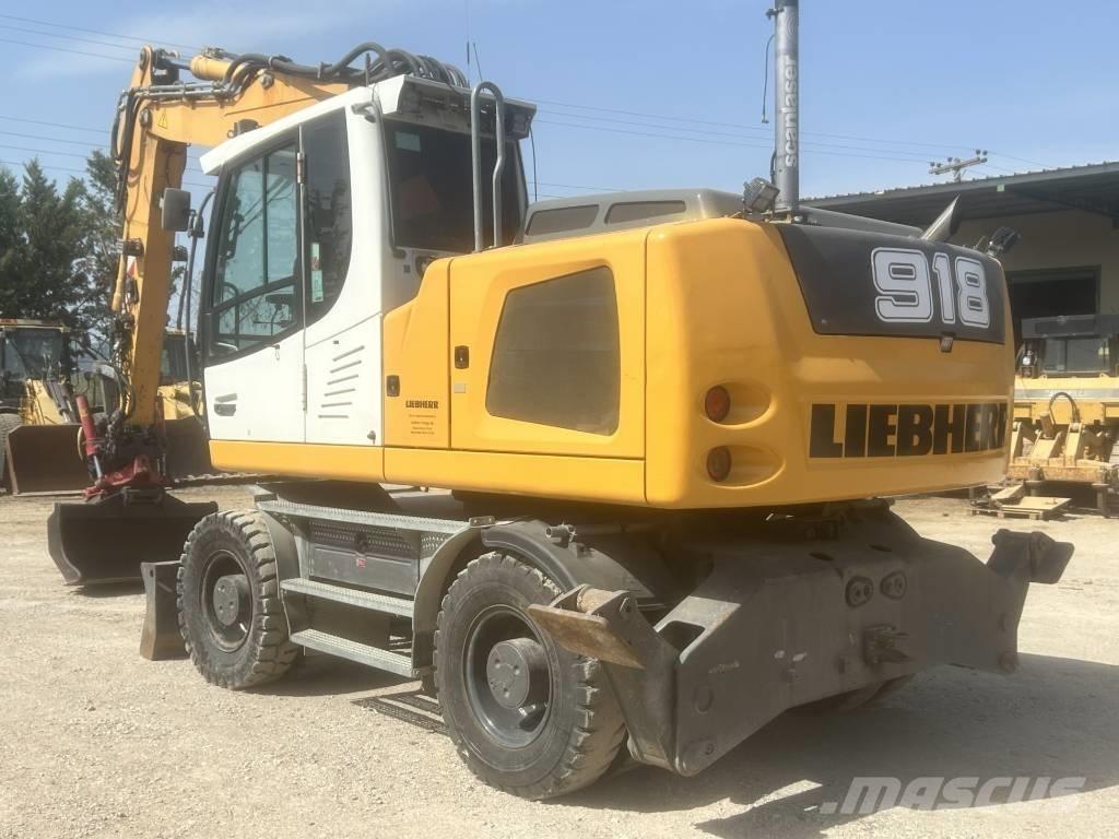 Liebherr 918 Lastik tekerli ekskavatörler