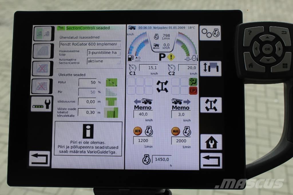 Fendt Rogator 665 Kendinden tahrikli pülverizatörler
