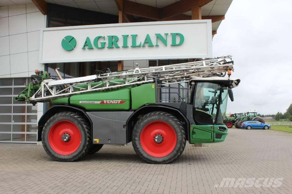 Fendt Rogator 665 Kendinden tahrikli pülverizatörler