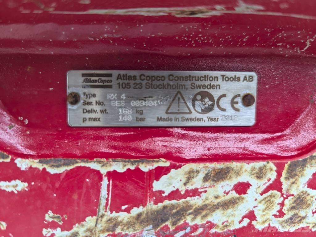 Atlas Copco RX4 Hidrolik kırıcılar