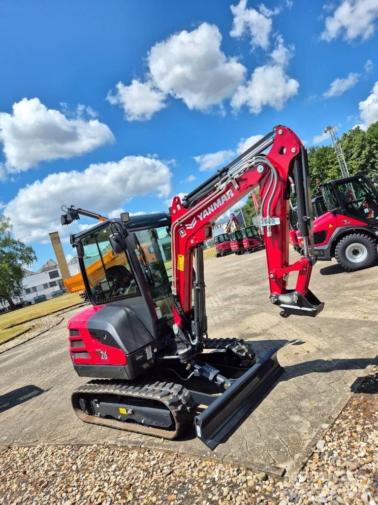 Yanmar SV26 Advance Mini ekskavatörler, 7 tona dek