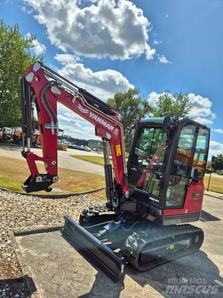 Yanmar SV26 Advance Mini ekskavatörler, 7 tona dek