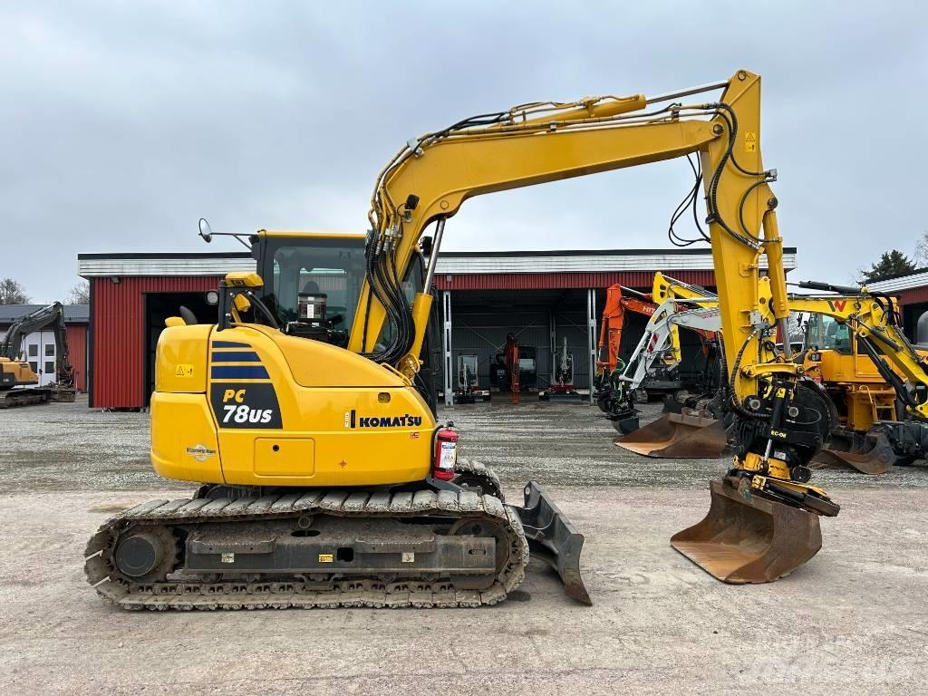 Komatsu PC78US-10 Midi ekskavatörler 7 - 12 t