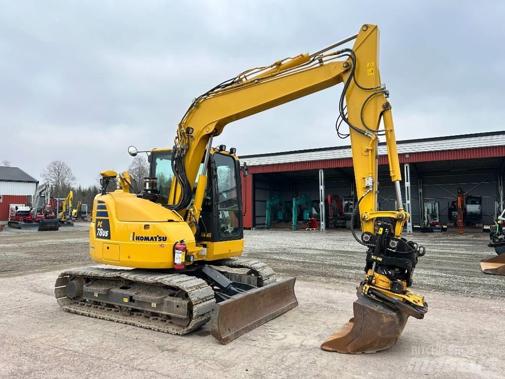 Komatsu PC78US-10 Midi ekskavatörler 7 - 12 t