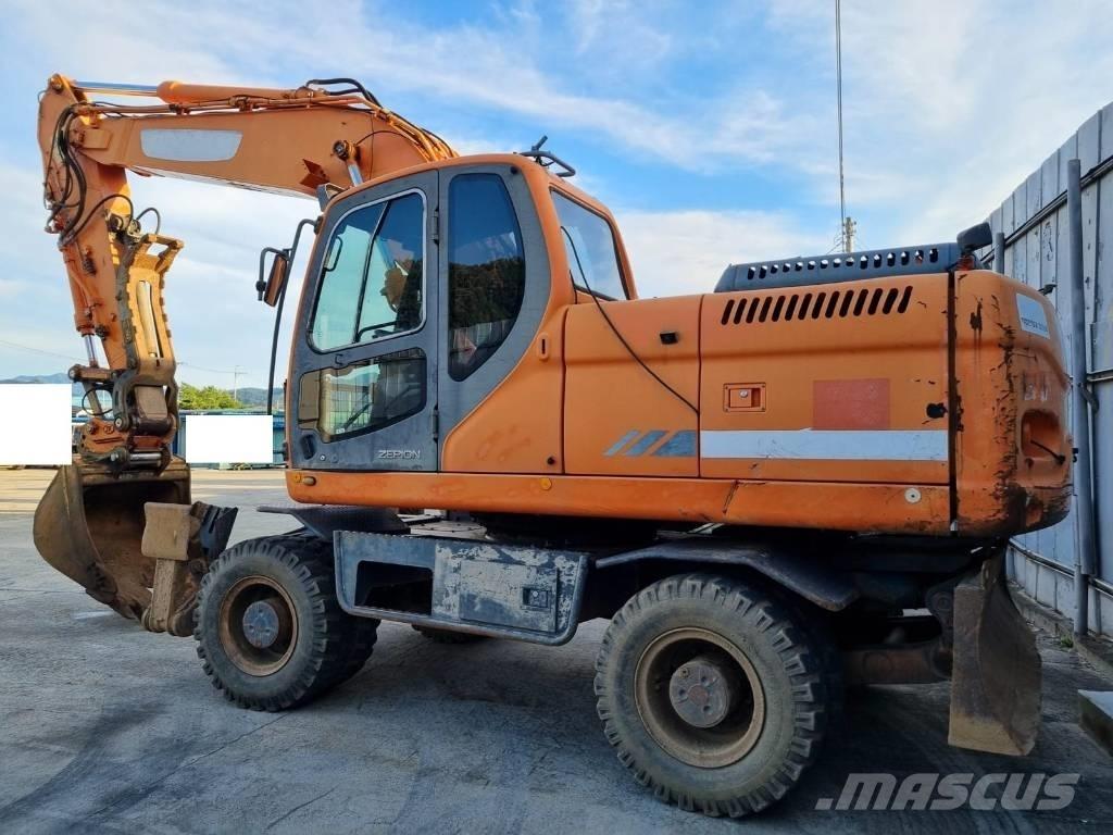 Doosan DX 210 W Lastik tekerli ekskavatörler