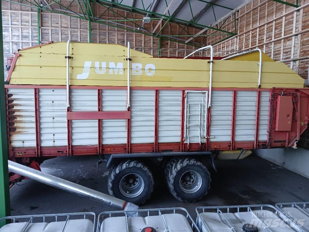 Pöttinger Jumbo 6600 Kendi yükler römorklar