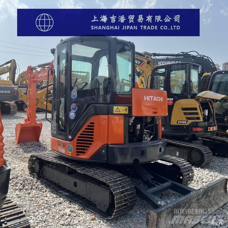 Hitachi ZX 50 U Mini ekskavatörler, 7 tona dek