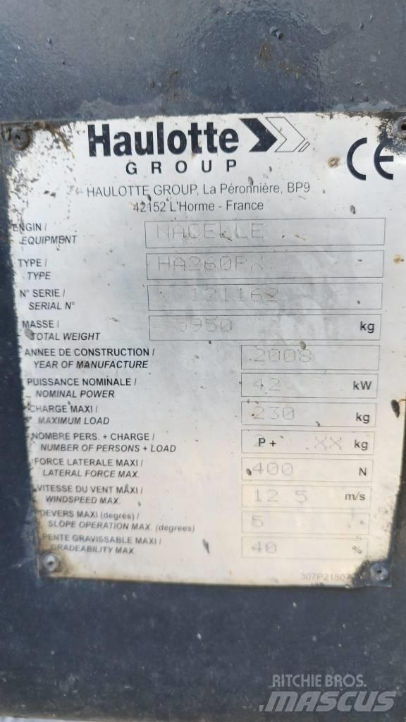 Haulotte HA 260 PX Körüklü personel platformları