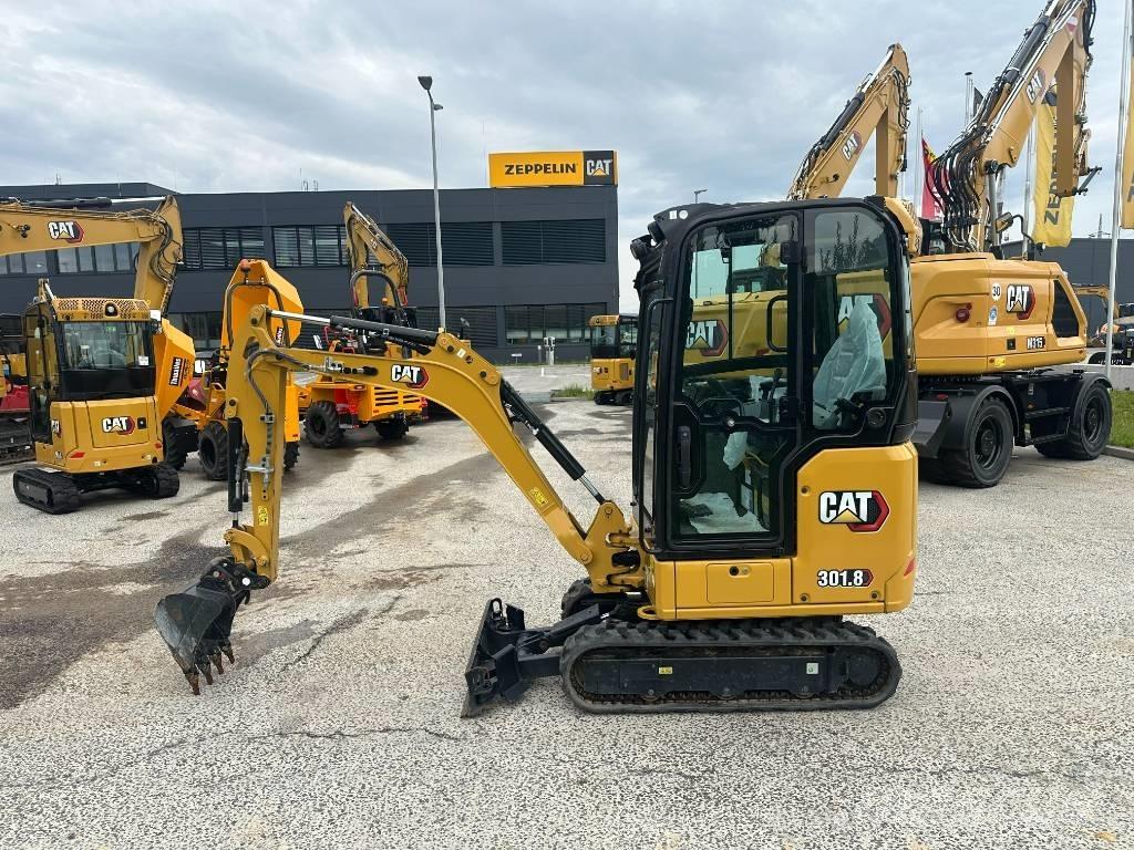 CAT 301.8 Mini ekskavatörler, 7 tona dek