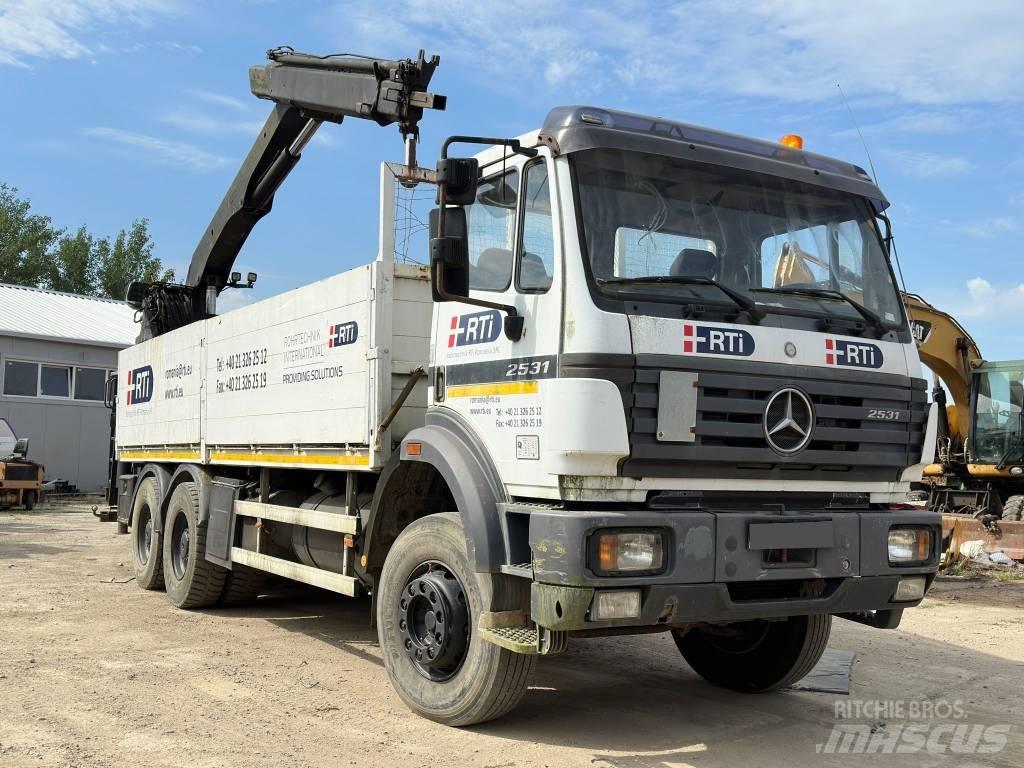 Mercedes-Benz 2531 Araç üzeri vinçler