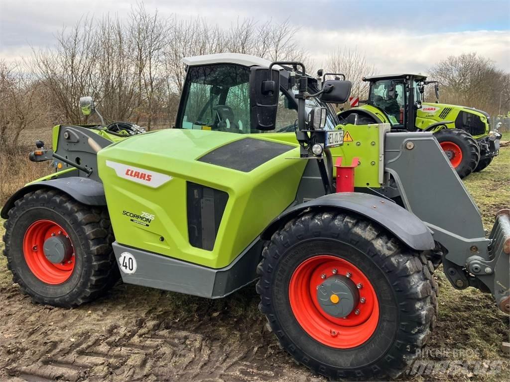 CLAAS SCORPION 756 Teleskopik yükleyiciler