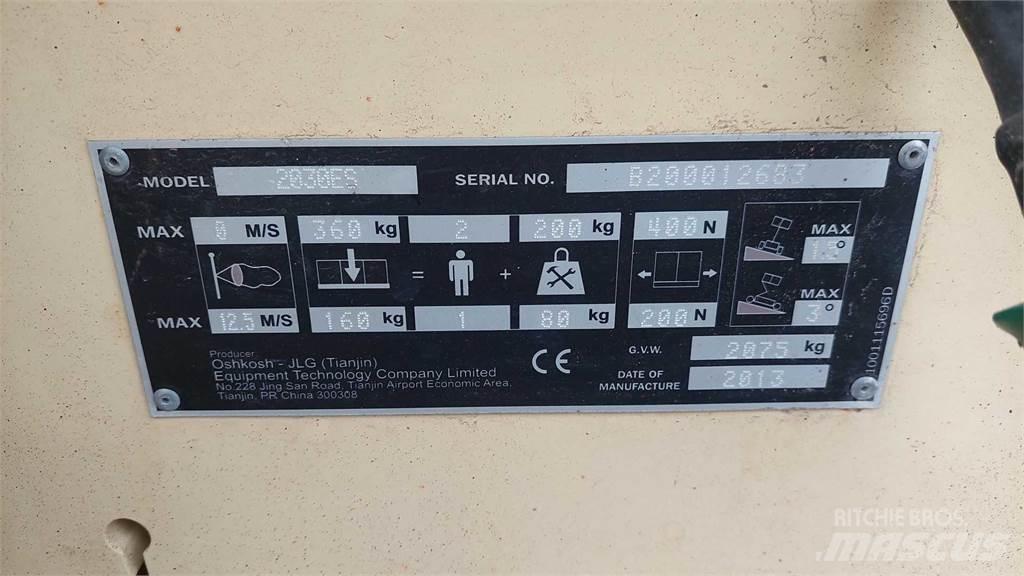 JLG 2030ES Makasli platformlar