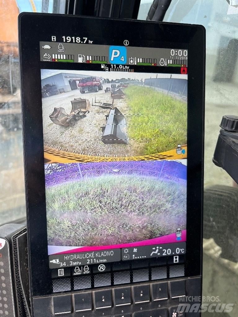 CASE CX 210 E Paletli ekskavatörler
