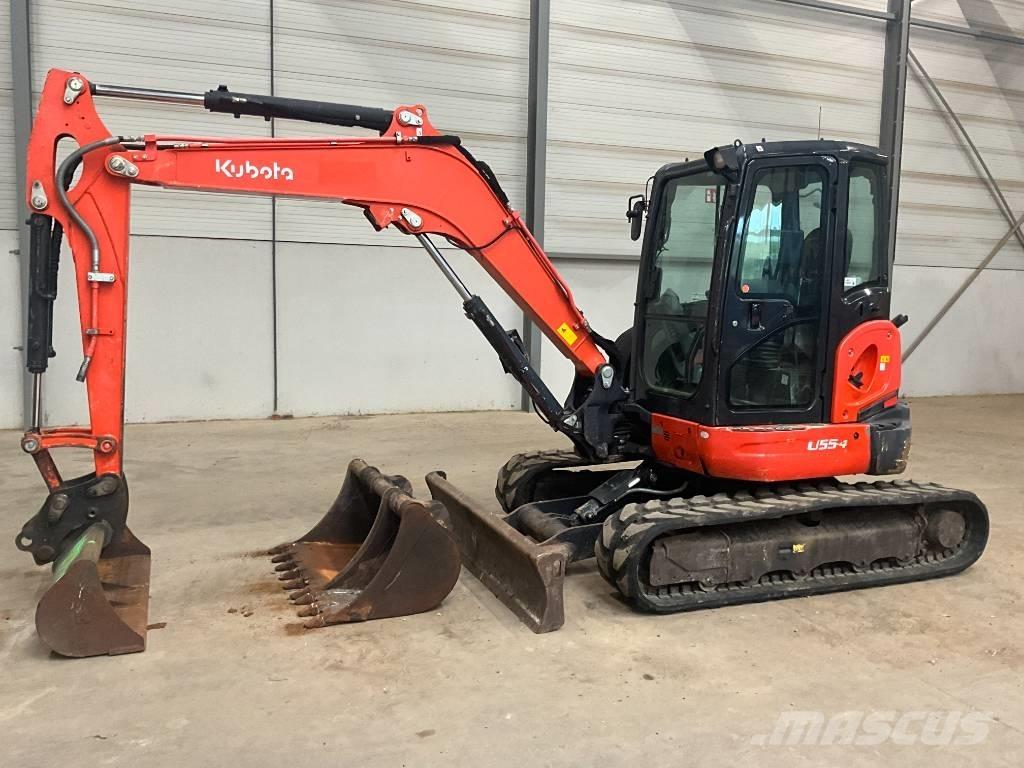 Kubota U 55-4 Mini ekskavatörler, 7 tona dek