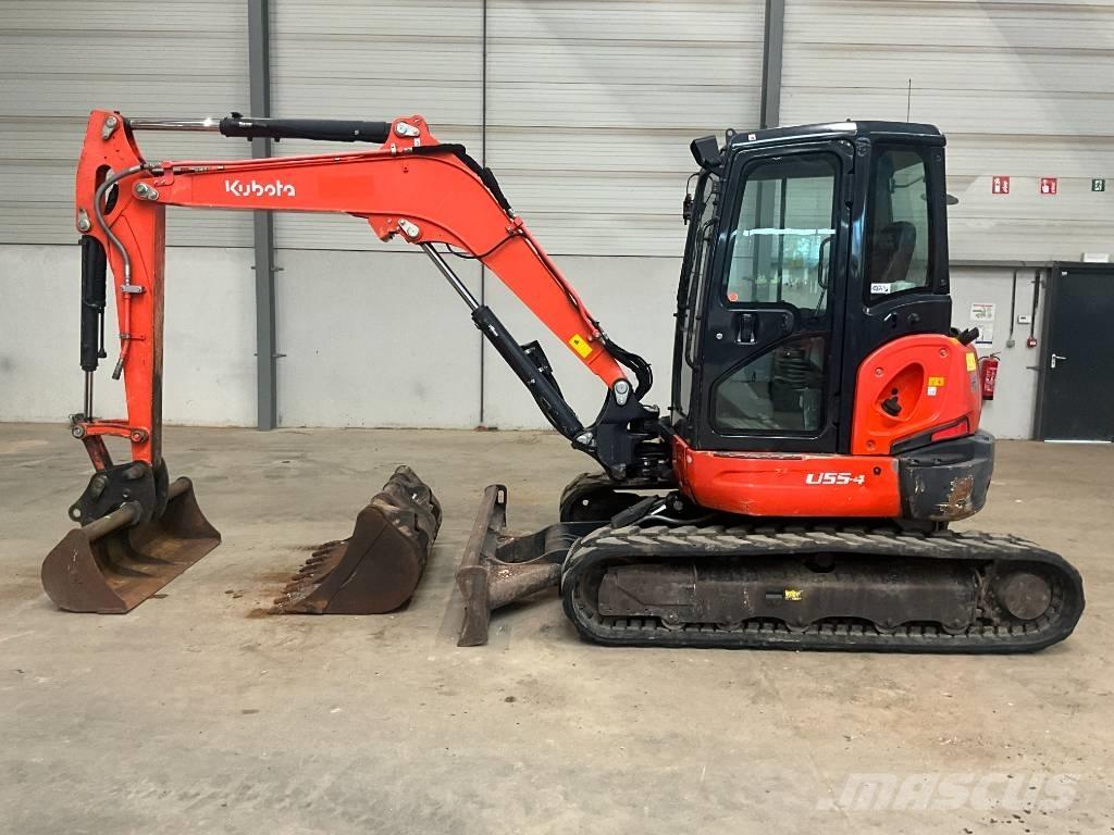 Kubota U 55-4 Mini ekskavatörler, 7 tona dek