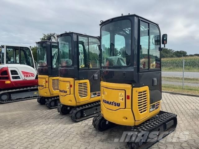 Komatsu PC 16 Mini ekskavatörler, 7 tona dek