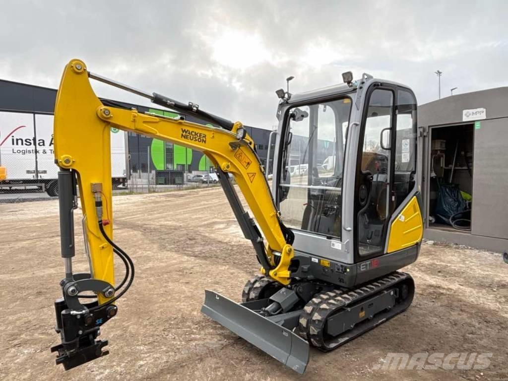 Wacker Neuson ET 18 Mini ekskavatörler, 7 tona dek