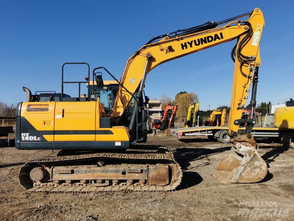 Hyundai HX140 LC Paletli ekskavatörler
